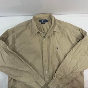 Ralph Lauren Long Sleeve Shirt Size XL